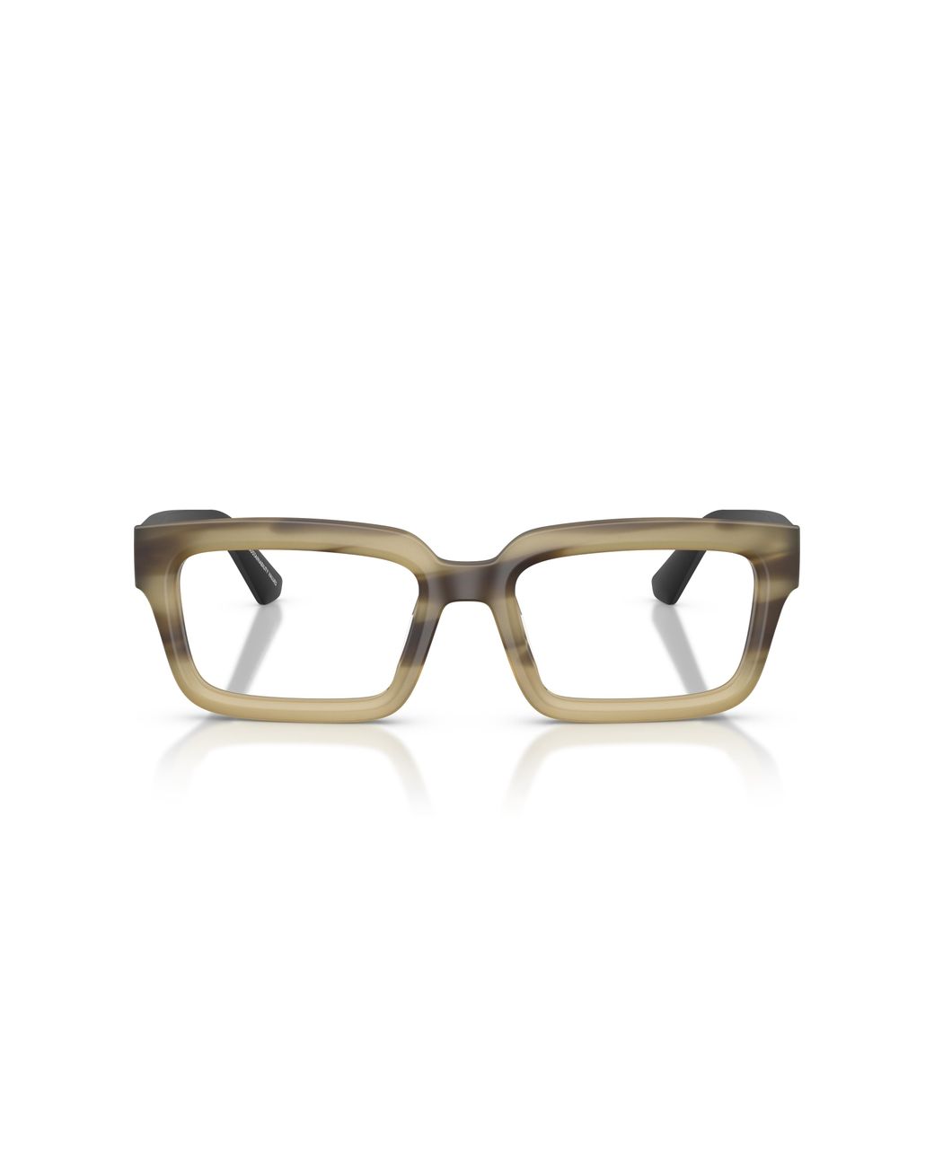 Emporio Armani Black Ea3277U 6369 Optical Frames Acetate Transparent Squared Normal