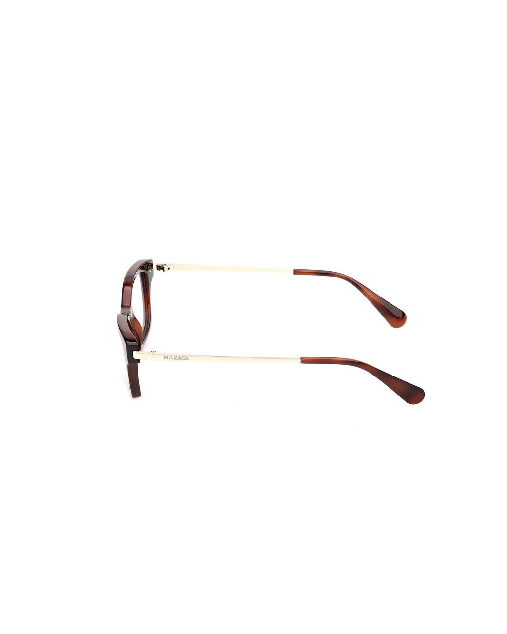 MAX&Co. Black Mo5237 52 Optical Frames Injected Squared Normal