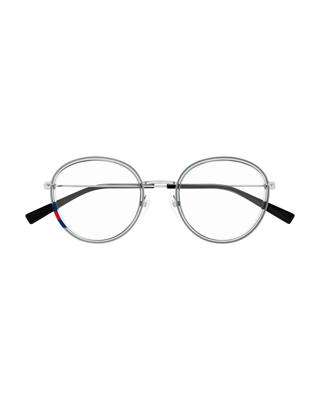 Gucci Black Gg1851O 003 Optical Frames Injected Transparent Round