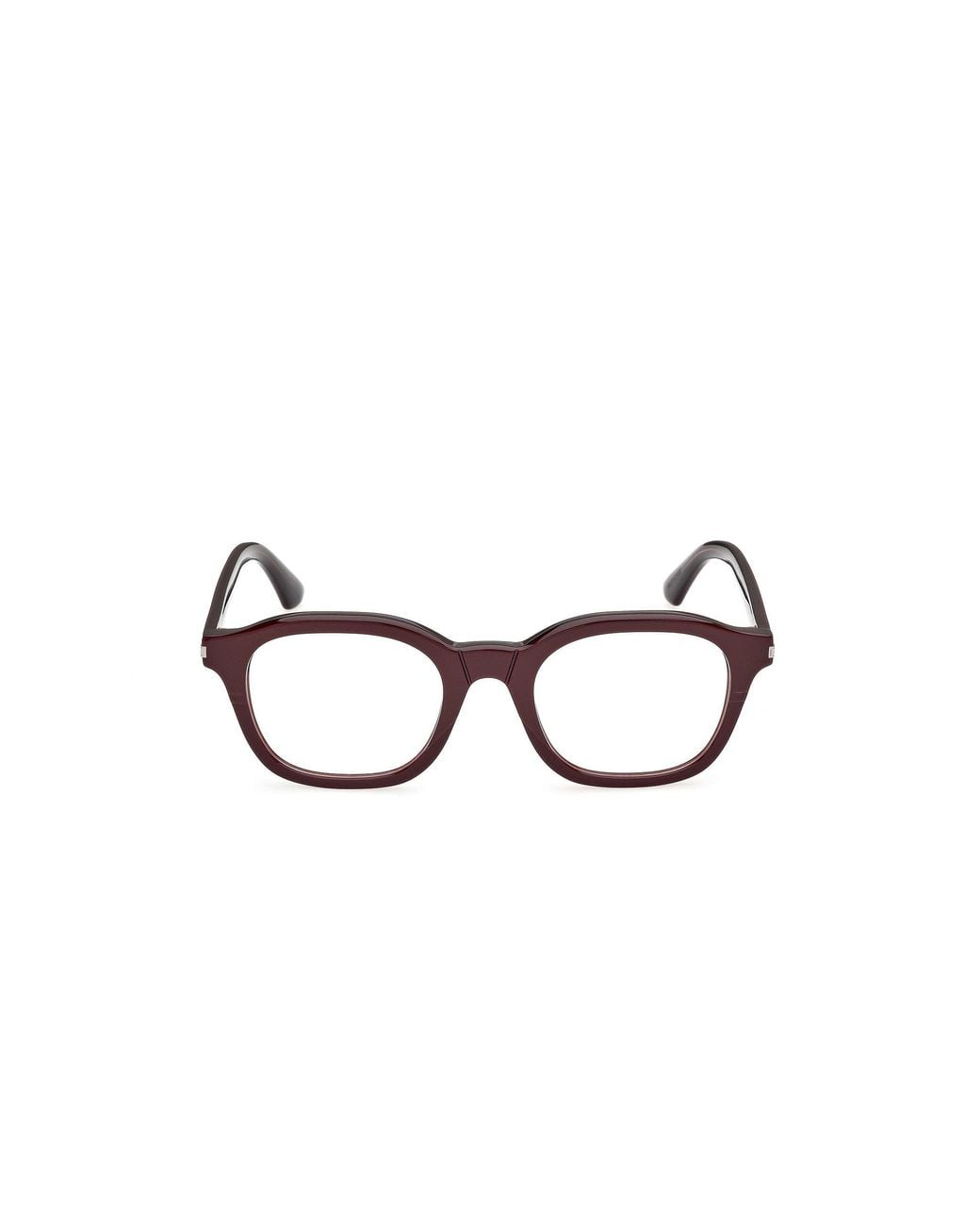 Web Black We5482 71 Optical Frames Acetate Geometric Normal for men