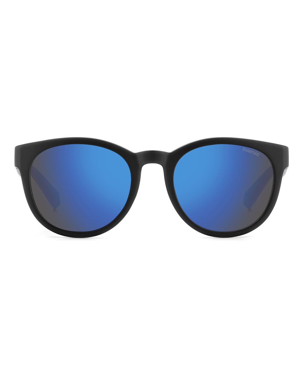 Polaroid Black Pld 2150/S Oy4/5X Sunglasses Polycarbonate Round Polarized Mirror