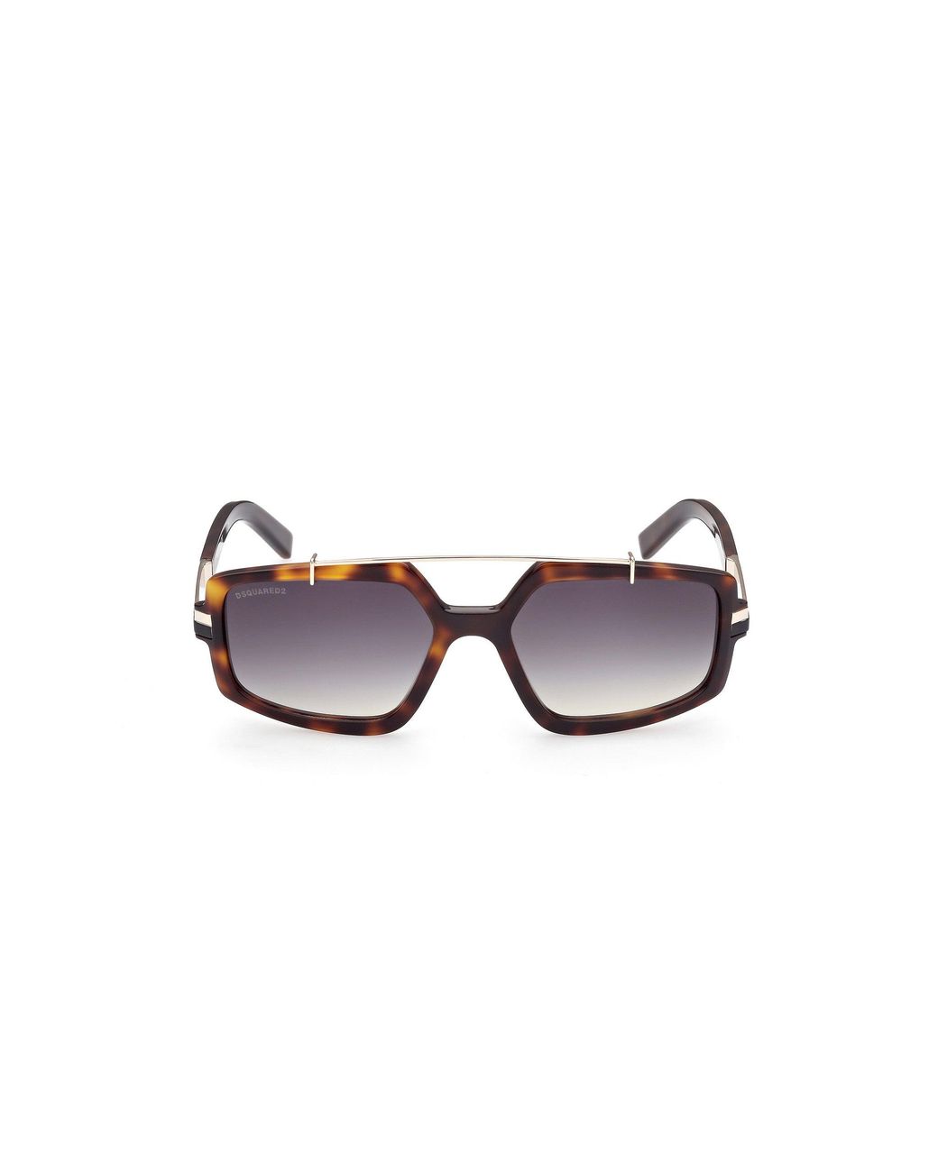 DSquared² Black Dq0378 Hanke 52B Outlet Sunglasses Acetate Squared Normal Shaded for men