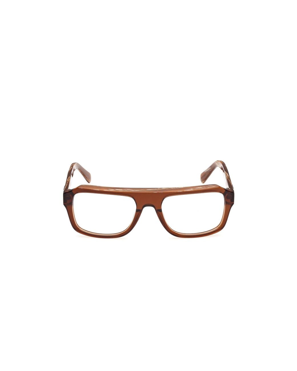 Guess Black Gu50451 48 Optical Frames Acetate Squared Normal for men