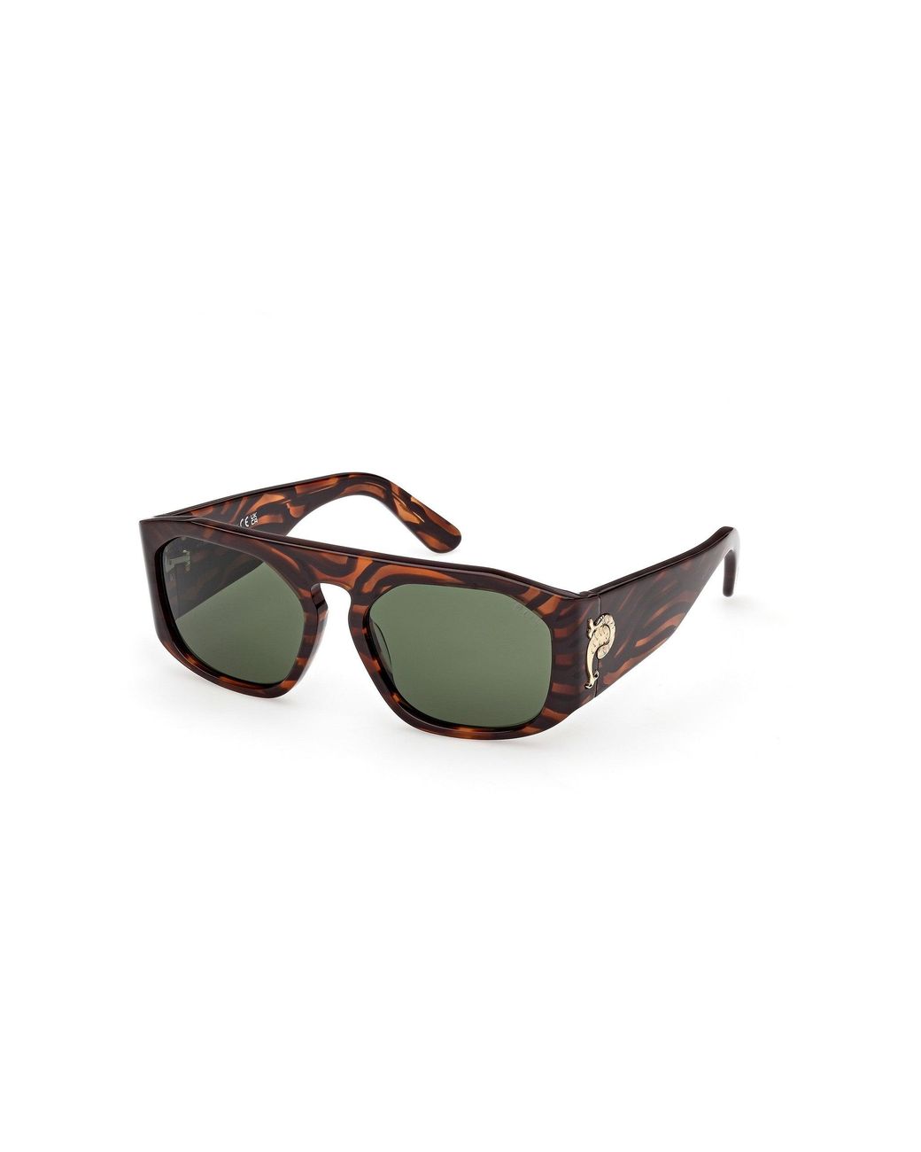 Emilio Pucci Black Ep0242 56N Sunglasses Acetate Squared Normal