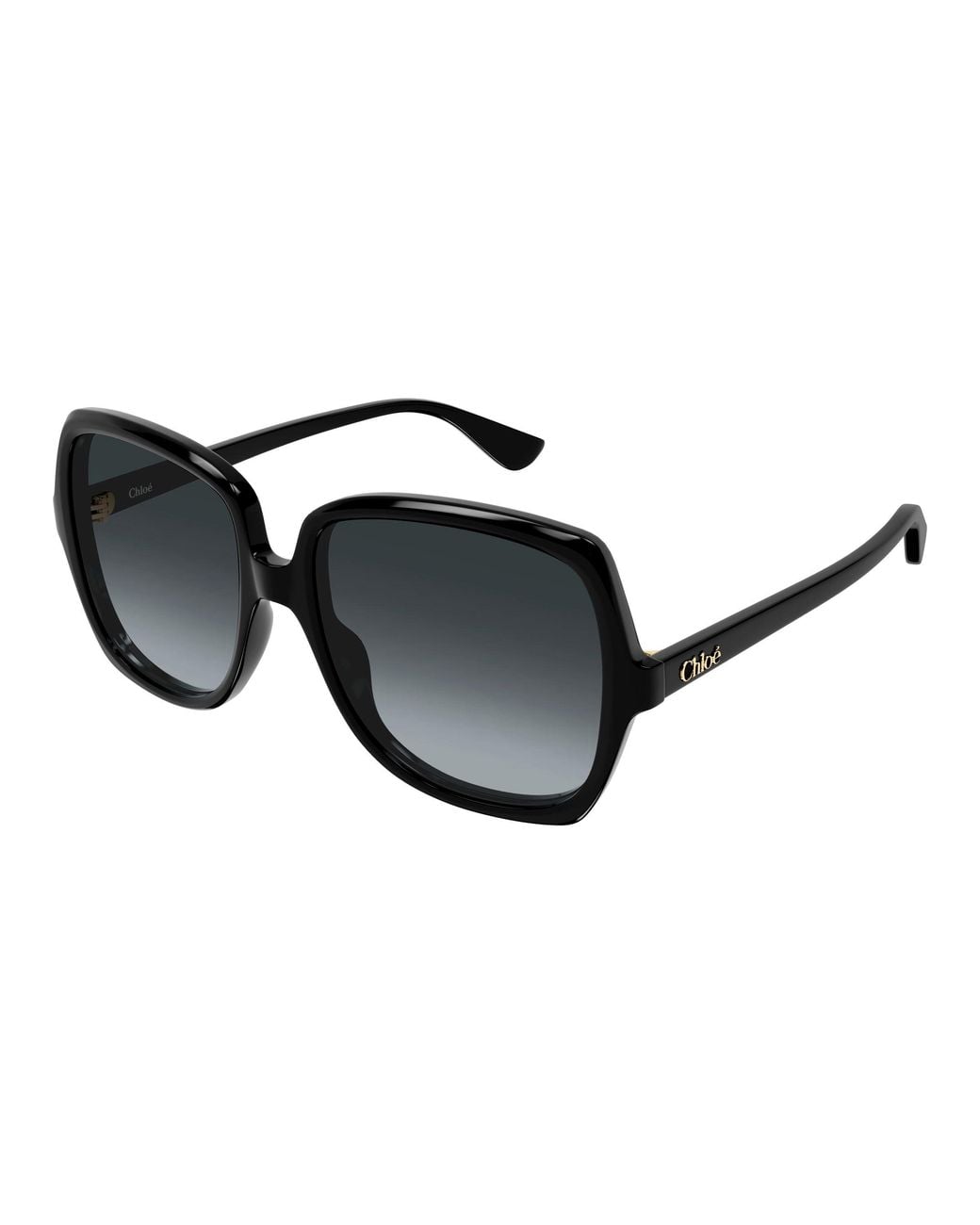 Chloé Black Ch0388S 001 Sunglasses Acetate Squared Nuanced