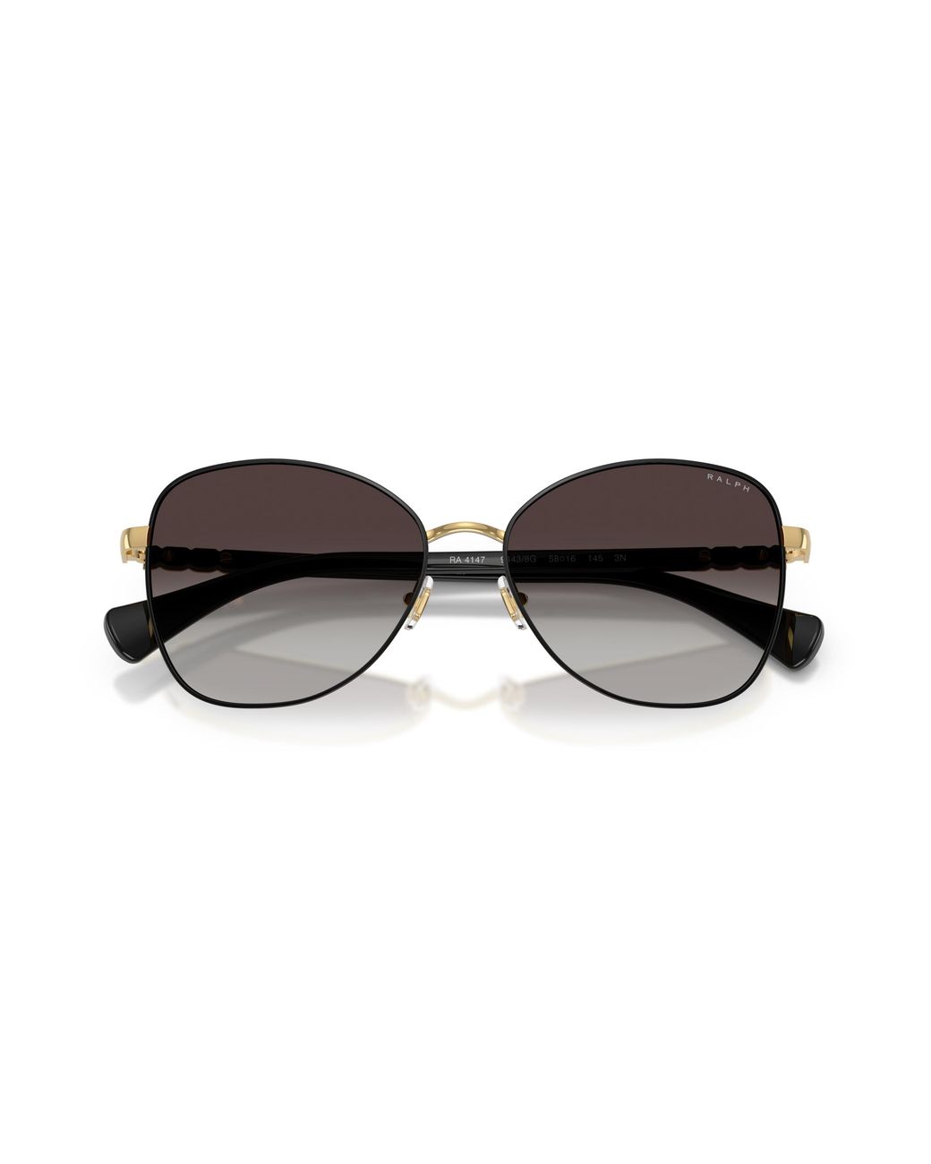 Ralph Lauren Black Ra4147 94438G Sunglasses Metal Butterfly Normal Shaded