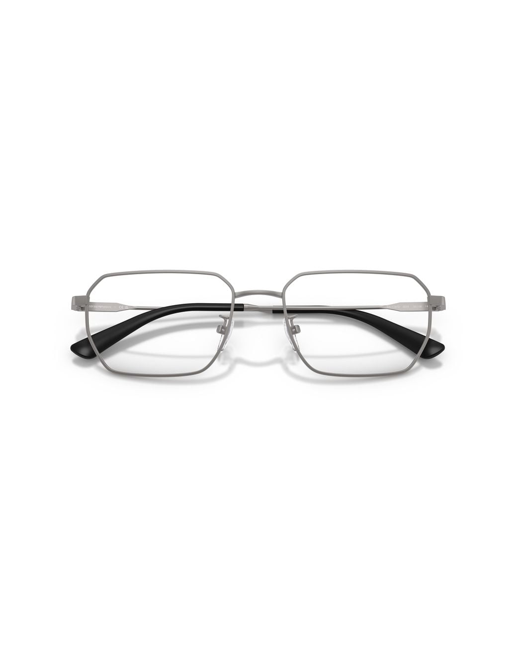 Emporio Armani Black Ea1187Td 3003 Optical Frames Titanium Transparent Round Normal for men