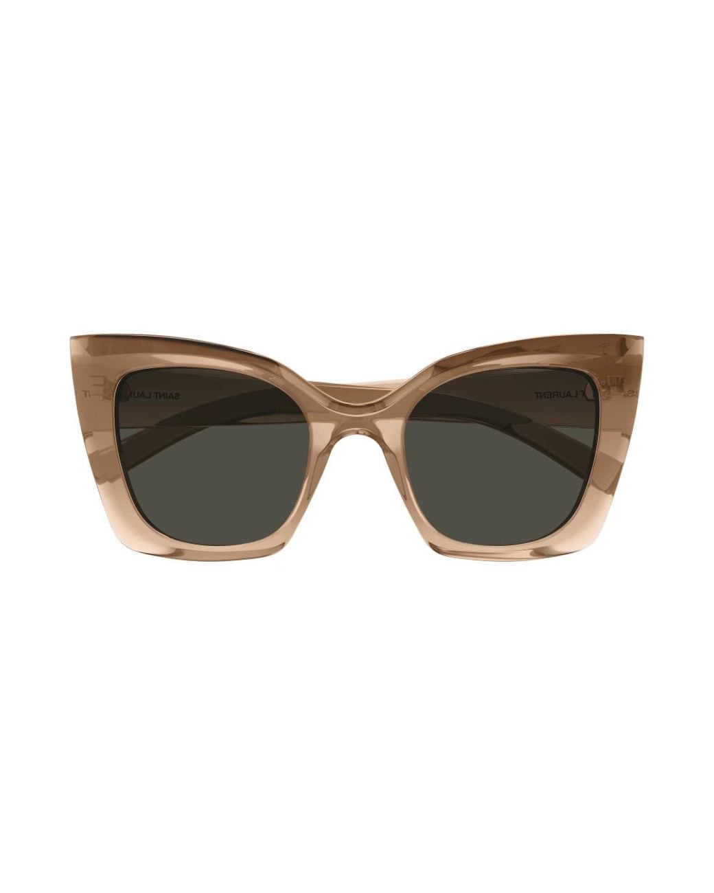 Saint Laurent Black Sl552 Cat Eye Sunglasses