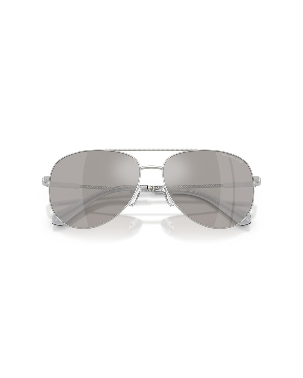 Michael Kors Black Mk1172 Perledo 18936G Sunglasses Metal Pilot Mirrored