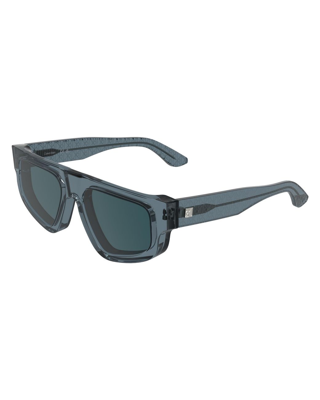 Calvin Klein Black Ck25539S 400 Sunglasses Acetate Squared Normal