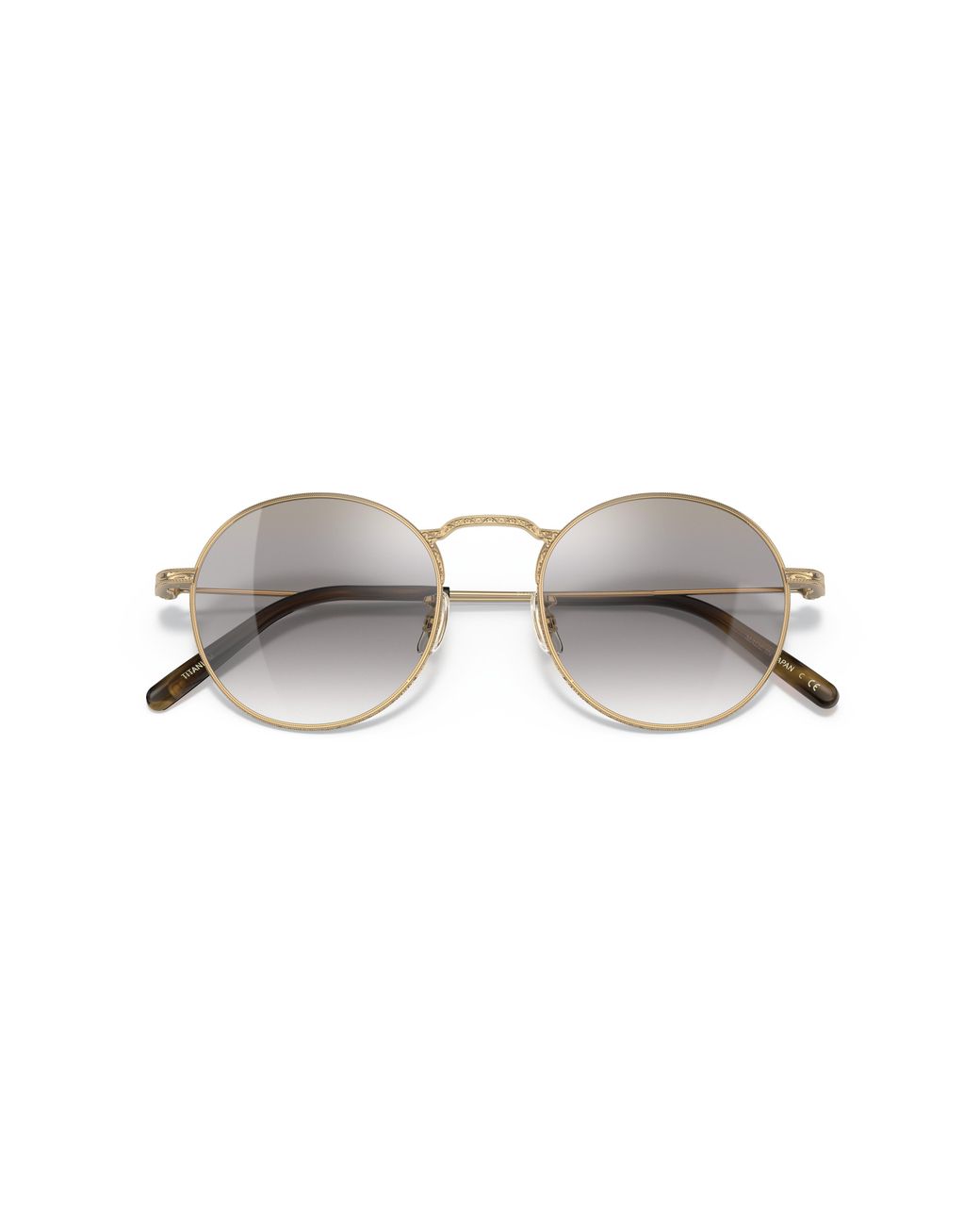 Oliver Peoples Black Ov1282St Weslie Sun 529232 Sunglasses Titanium Round Normal for men