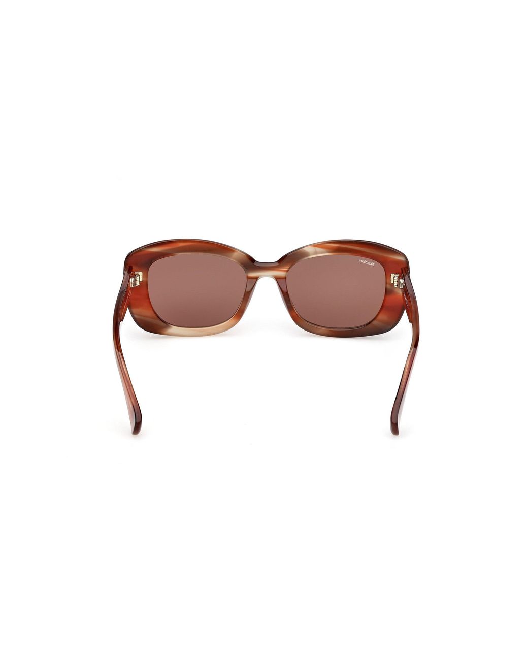 Max Mara Orange Mm0170 Elizabeth 1 68E Sunglasses Acetate Round Normal