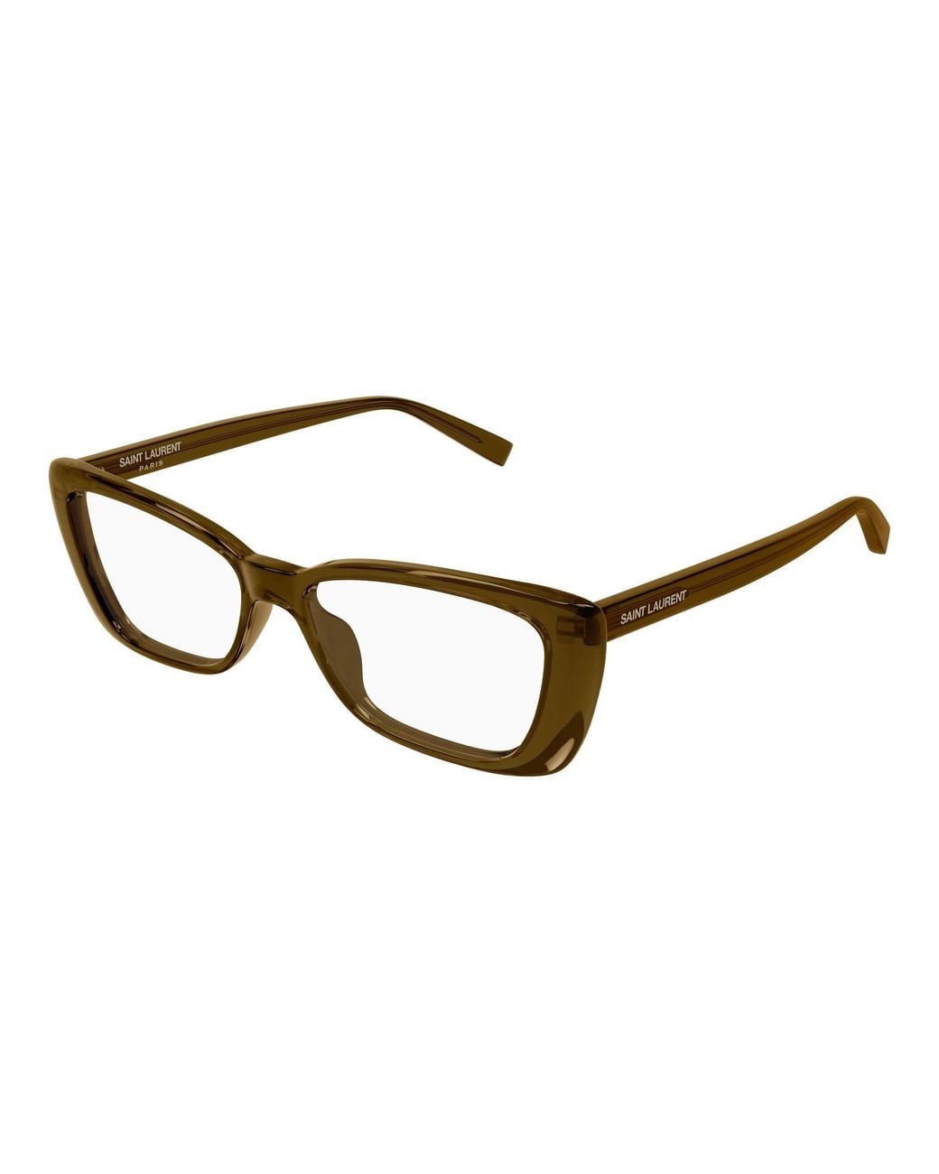 Saint Laurent Black Sl 943 Opt 004 Optical Frames Acetate Transparent Squared