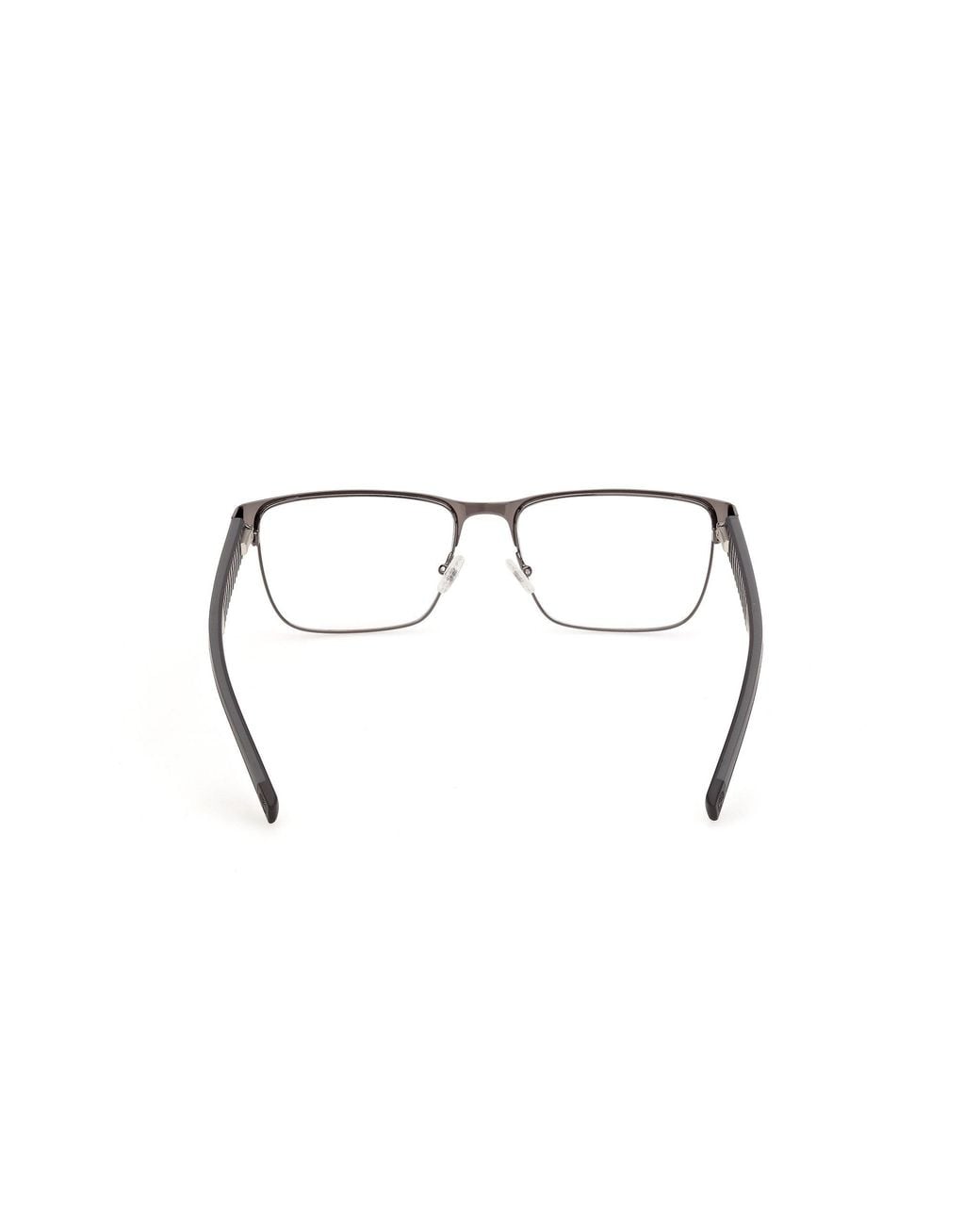 Timberland Black Tb50117 9 Optical Frames Metal Squared Normal for men