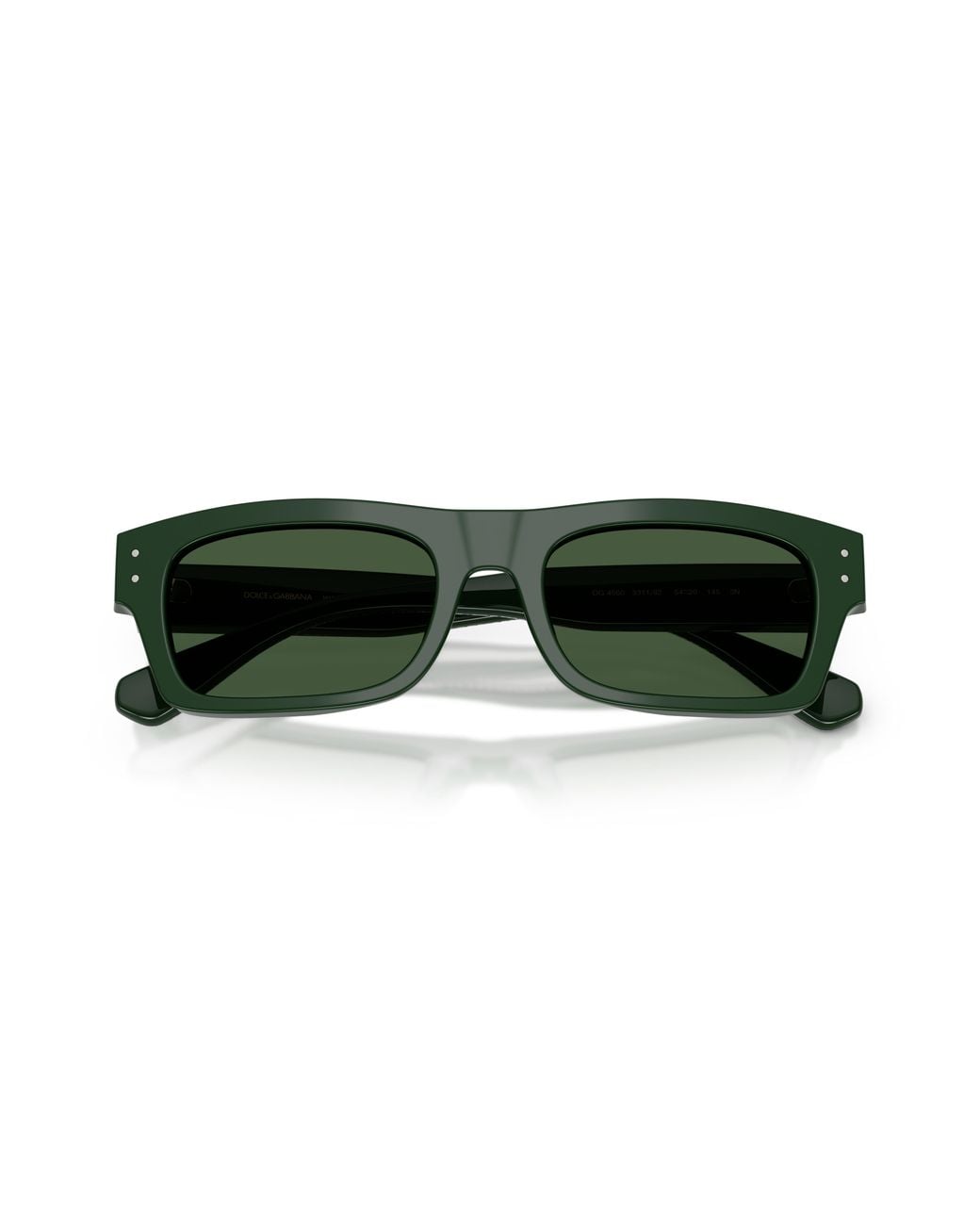 Dolce & Gabbana Green Dg4560 331182 Sunglasses Acetate Squared Normal for men