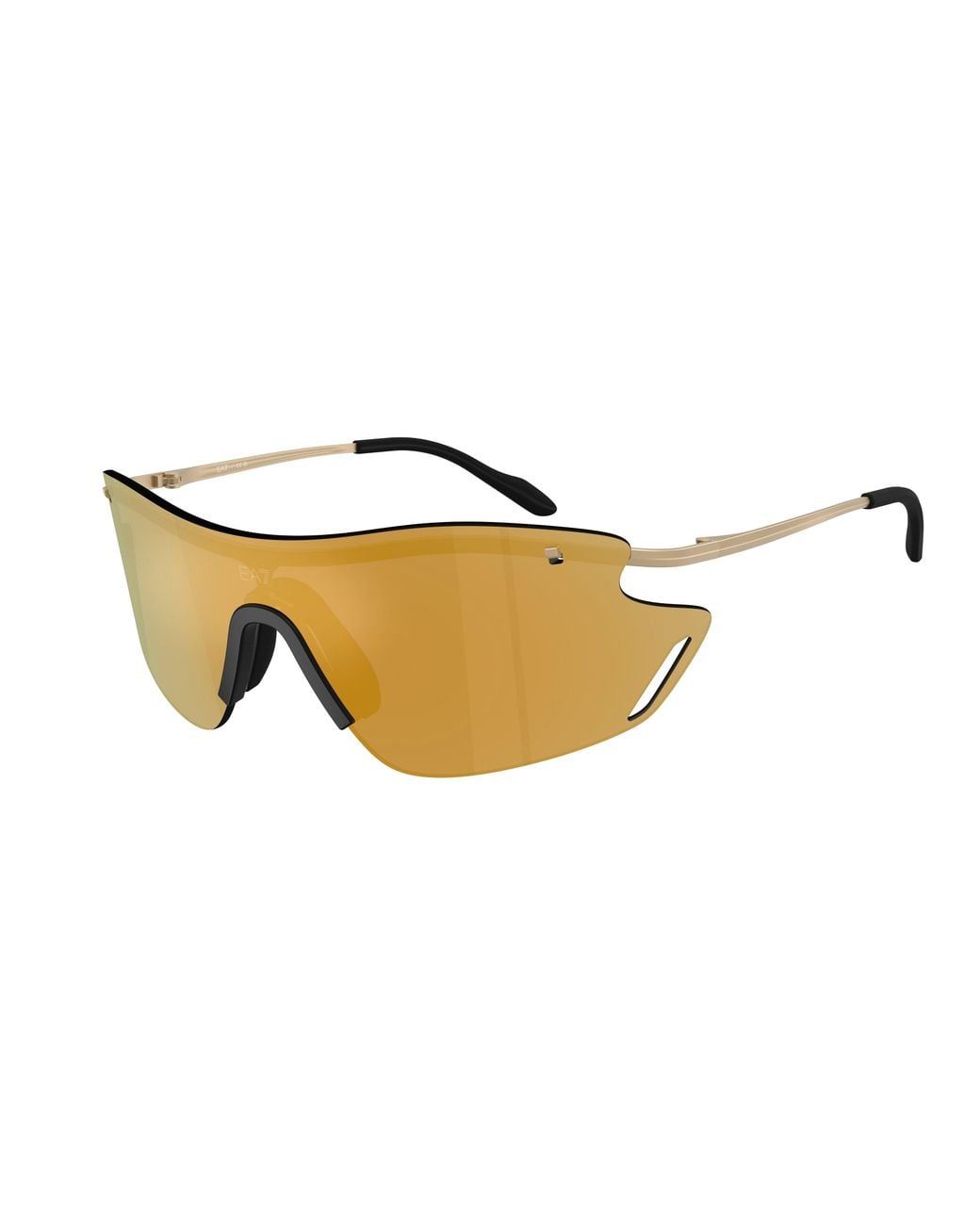 Moncler Black Q72001 30027P Sunglasses Metal Geometric Mirror for men