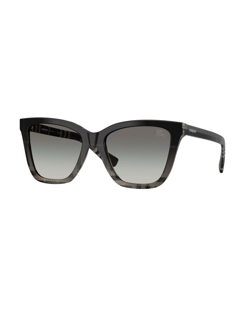 Burberry Black Be4470 420011 Sunglasses Acetate Squared Normal Shaded