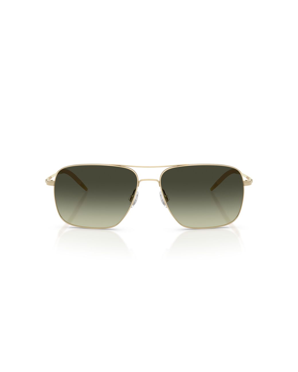 Oliver Peoples Black Ov1150S Clifton 5035Bh Sunglasses Metal G15 Squared Normal for men