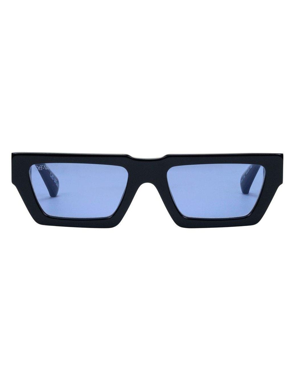 Off-White c/o Virgil Abloh Blue Ow1068 Manchester 061 Sunglasses Acetate Cat Eye Normal