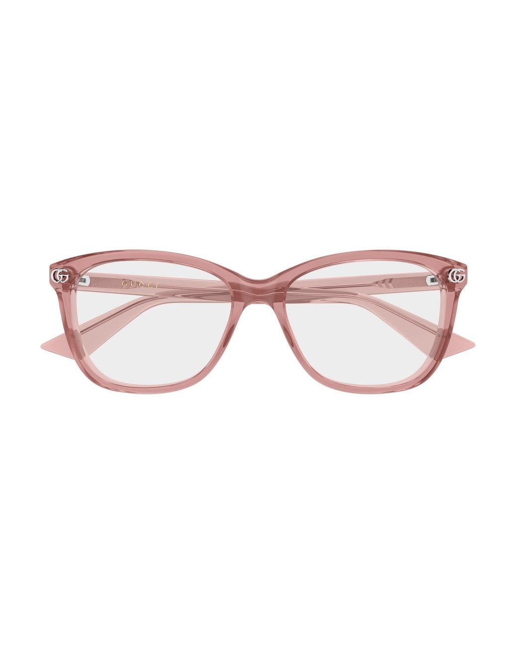 Gucci Black Gg2113O 008 Optical Frames Acetate Transparent Squared