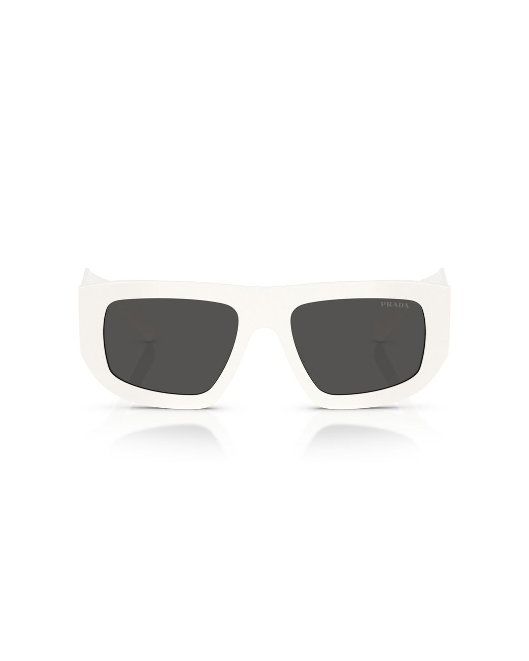 Prada Black Pr D04Su 17K08Z Sunglasses Acetate Geometric Normal