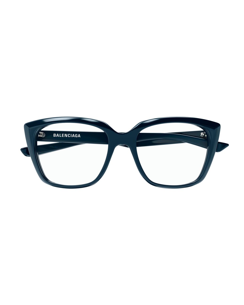 Balenciaga Black Bb0062O 007 Optical Frames Acetate Transparent Cat Eye