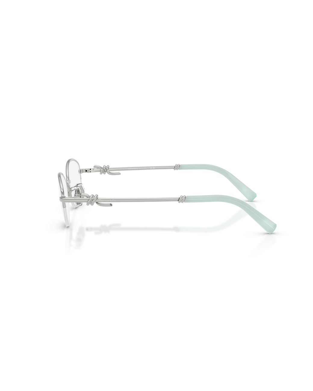 Tiffany & Co Black Tf1171D 6151 Optical Frames Metal Round Normal
