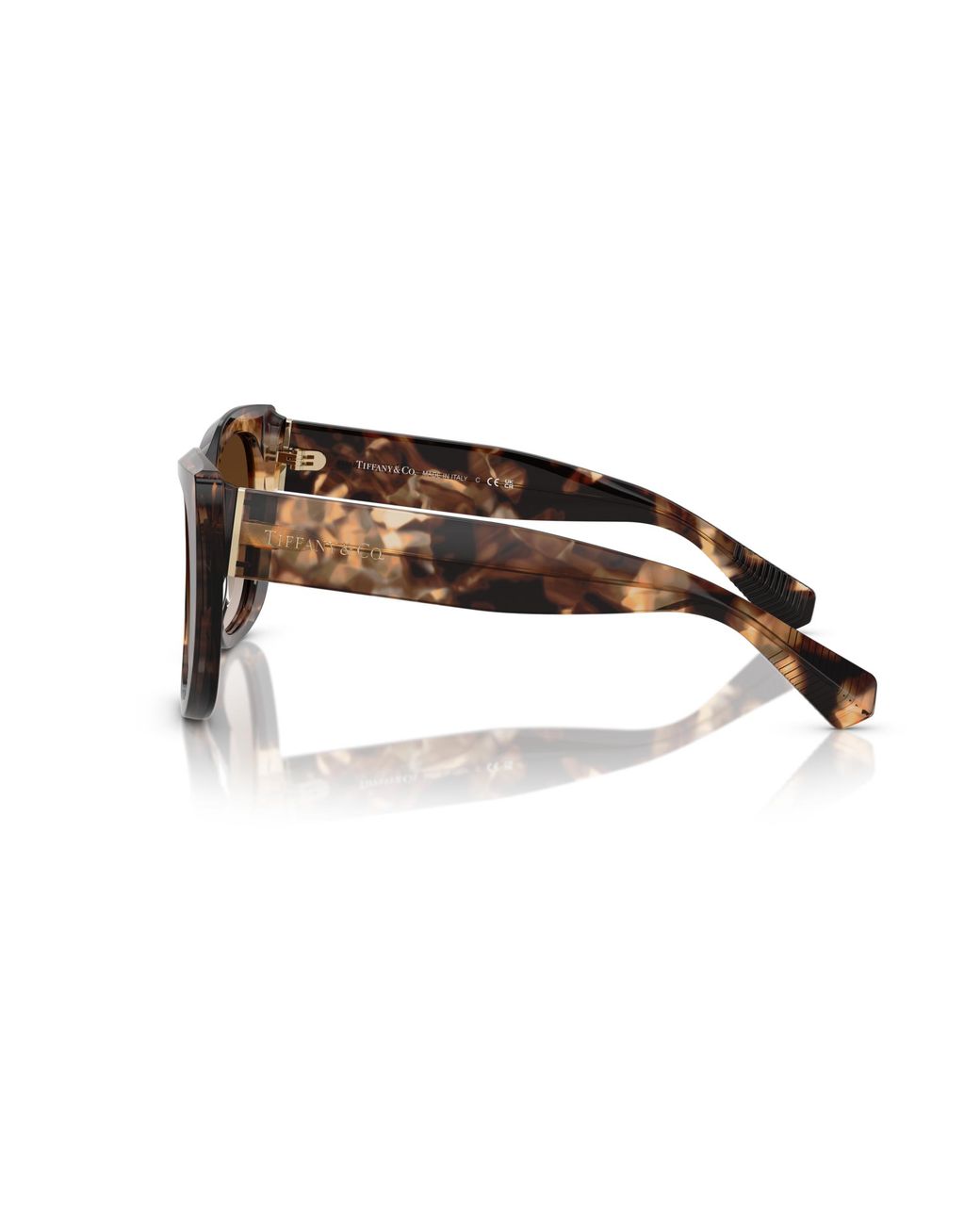 Tiffany & Co Black Tf4229 84213B Sunglasses Acetate Squared Normal Shaded