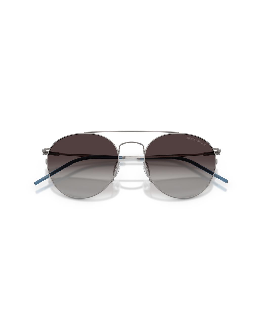 Giorgio Armani Black Ar6183 30038G Sunglasses Metal Round Normal Nuanced for men