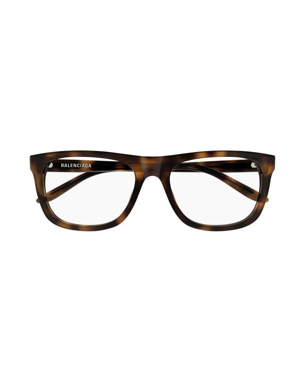 Balenciaga Black Bb0498O 003 Optical Frames Acetate Transparent Squared for men