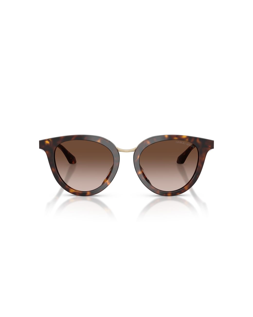 Giorgio Armani Black Ar8252U 612413 Sunglasses Acetate Round Normal Nuanced