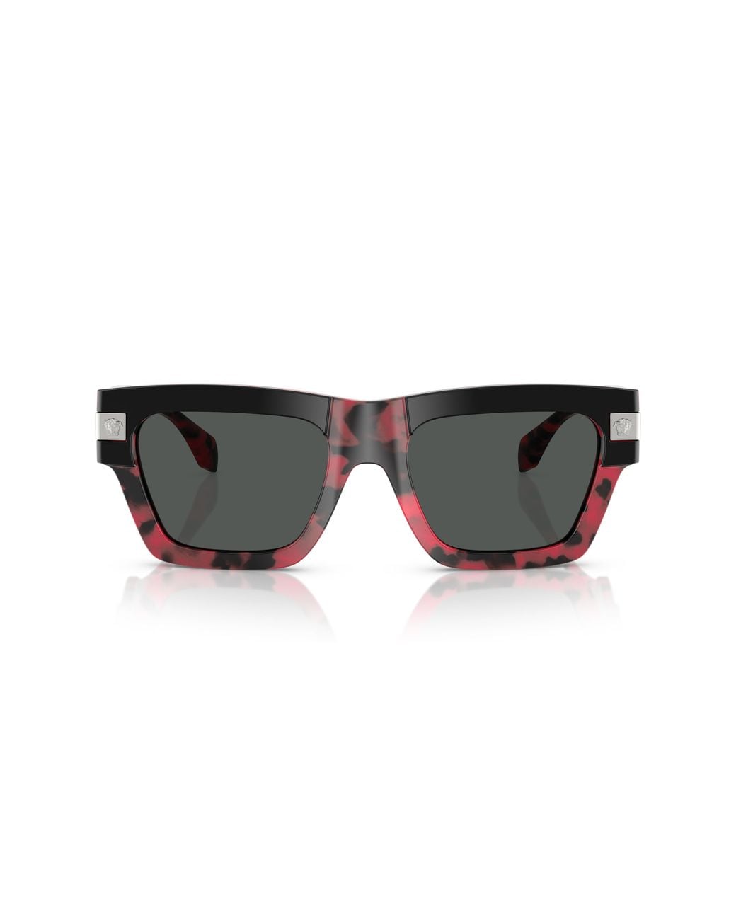 Versace Black Ve4464 545787 Sunglasses Acetate Squared Normal for men