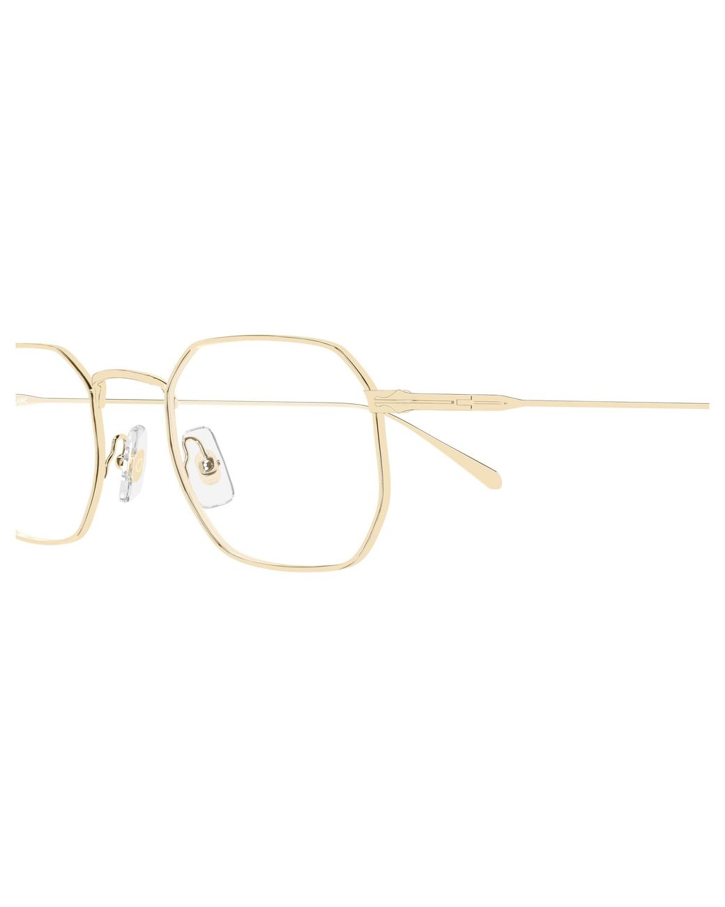 Montblanc Black Mb0474O 001 Optical Frames Metal Transparent Squared for men