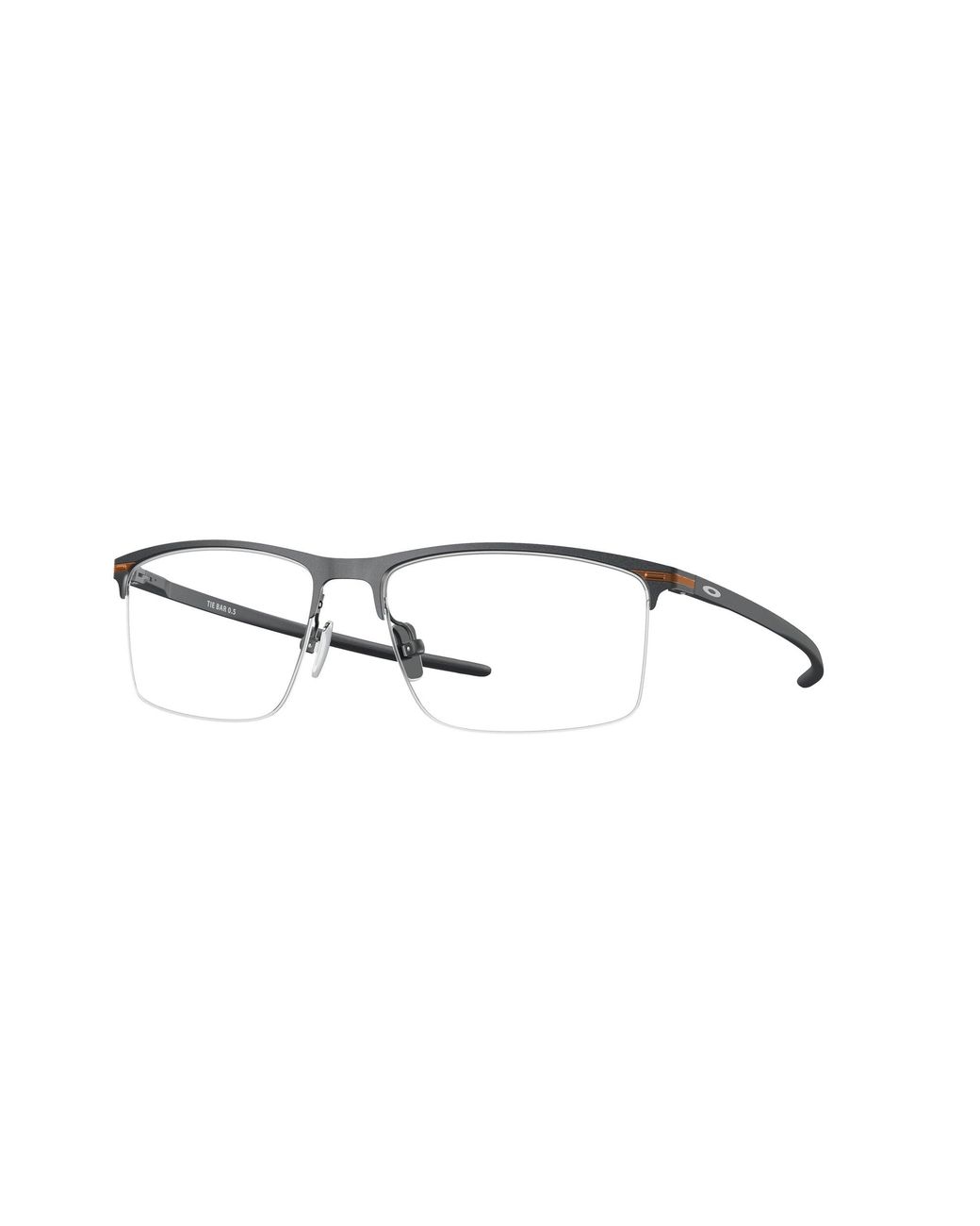 Oakley Black Ox5140 Tie Bar 0.5 514003 Optical Frames Titanium Squared for men