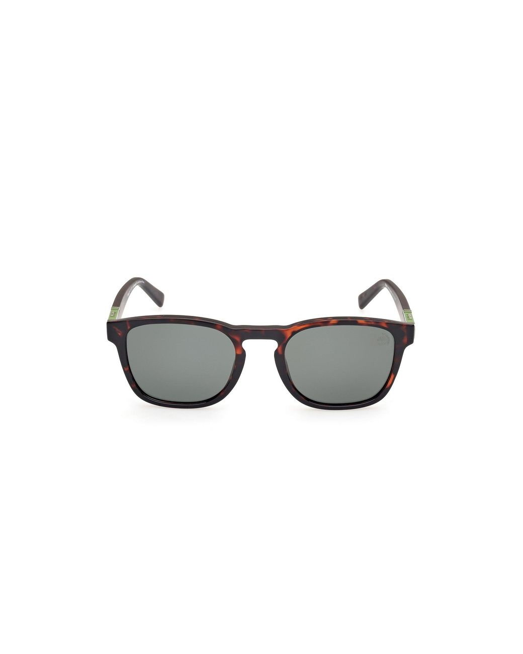 Timberland Black Tb00007 52R Sunglasses Injected Round Polarized for men