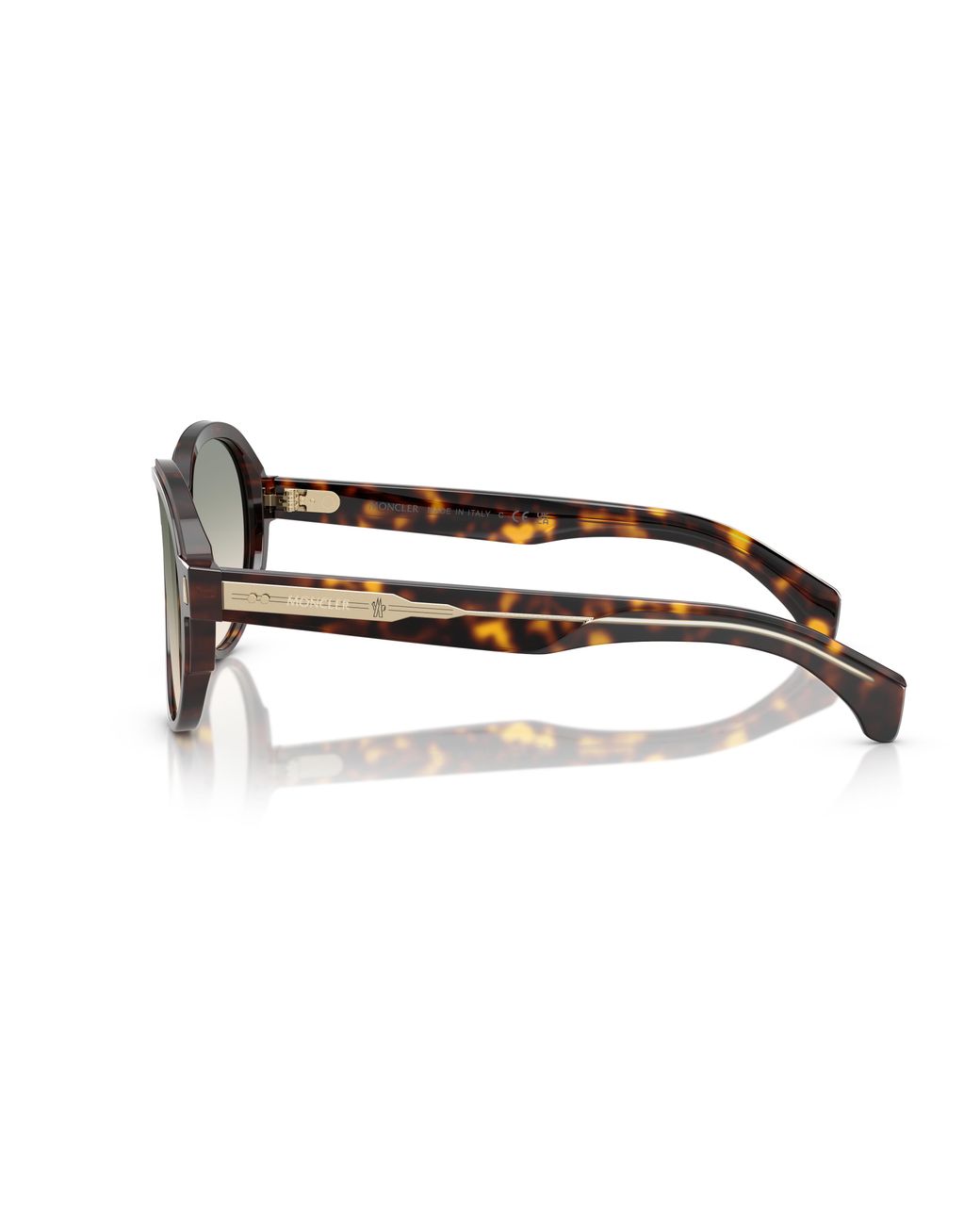 Moncler Black Me6005 Swanspan 30022A Sunglasses Acetate Pilot Normal Nuanced