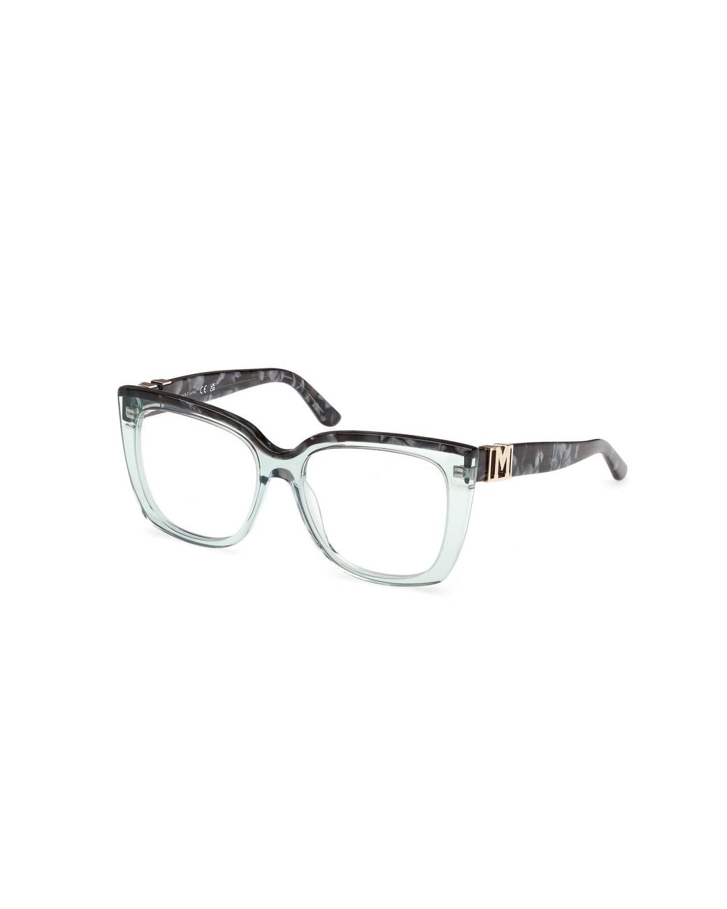 Guess Black Gm50032 095 Optical Frames Acetate Squared Normal