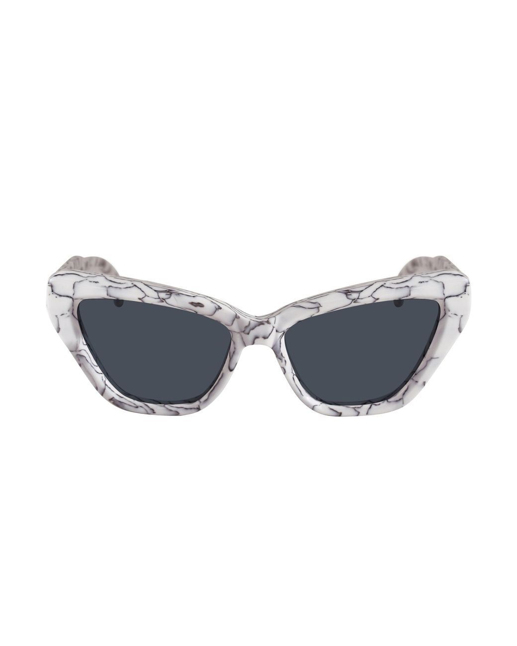 Xlab Black Panay Sunglasses Acetate Smoke Cat Eye Polarized