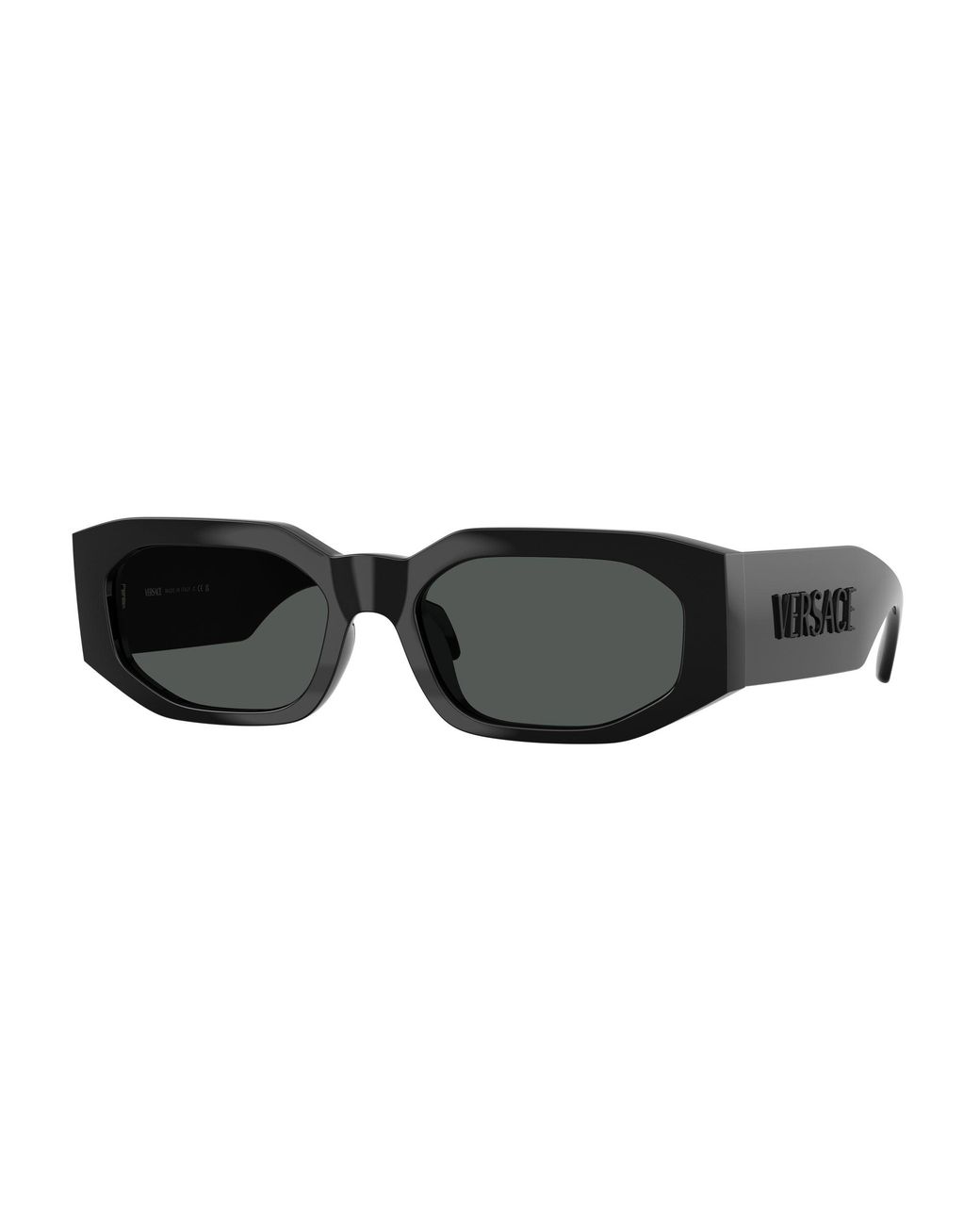 Versace Black Ve4489U Gb1/87 Sunglasses Injected Geometric Normal