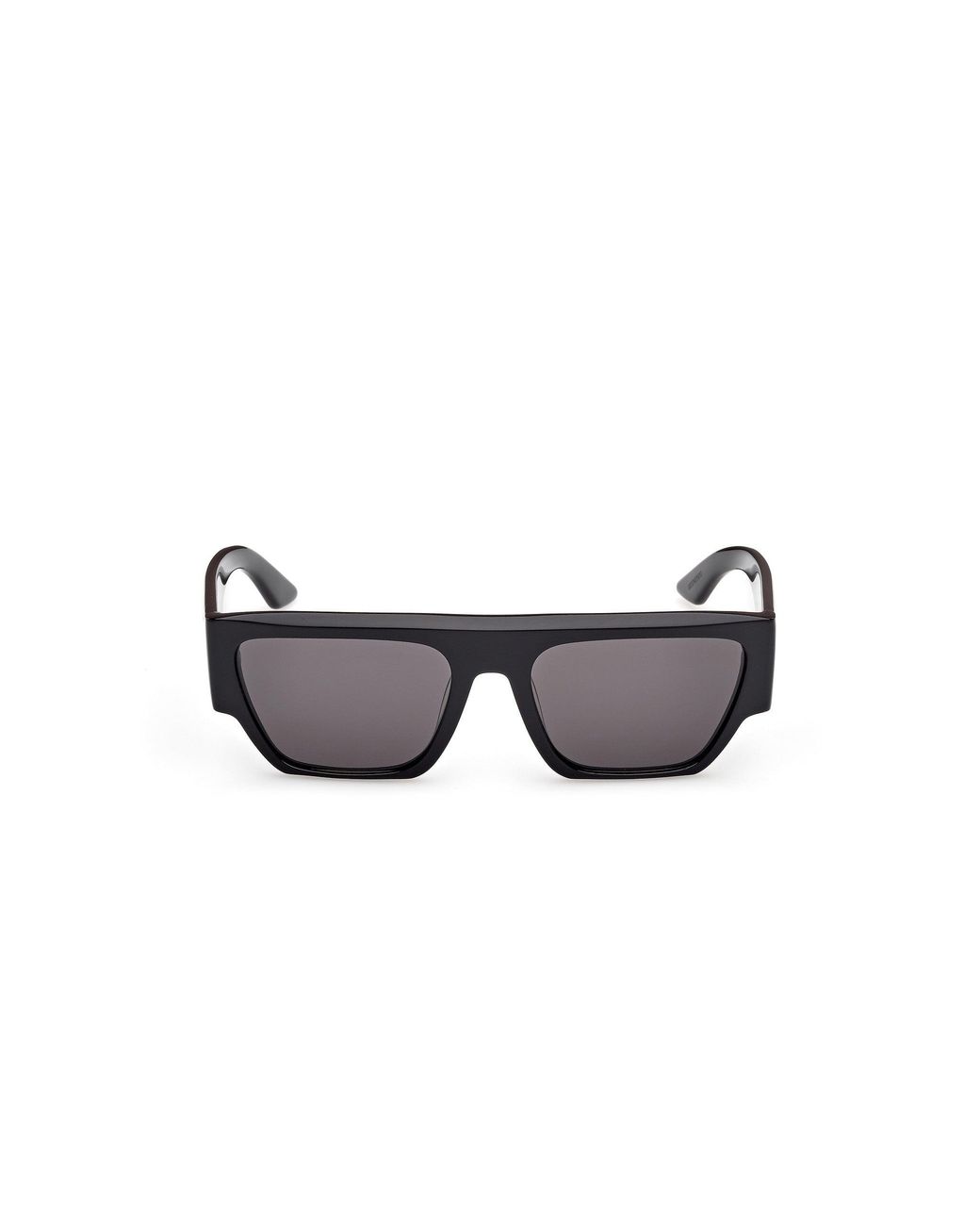 Gcds Black Gd0064 01A Sunglasses Acetate Smoke Geometric Normal