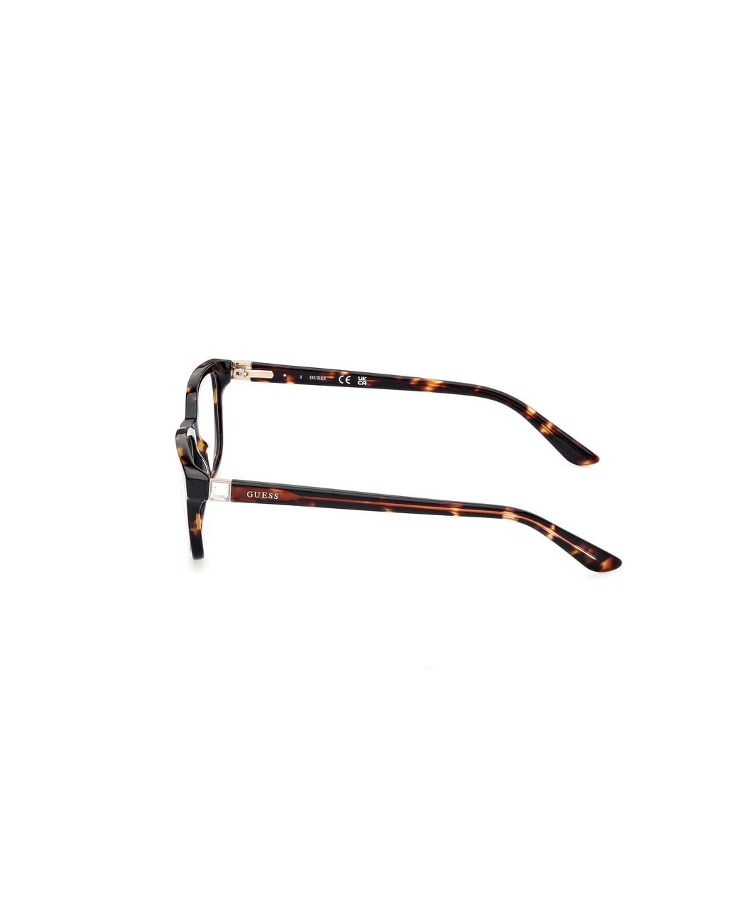Guess Black Gu50196 052 Optical Frames Acetate Squared Normal