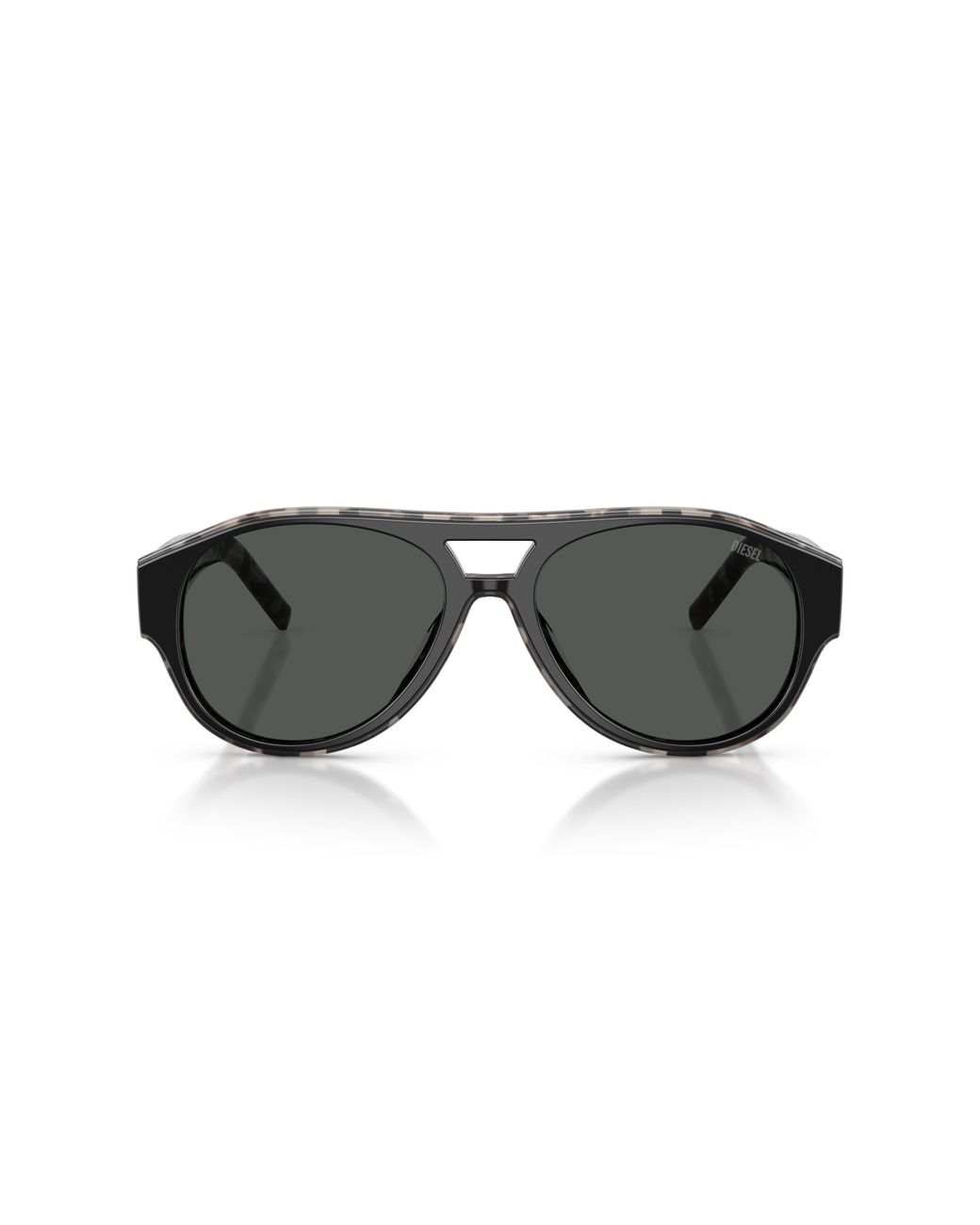 DIESEL Black Dl2023U 206887 Sunglasses Acetate Round Normal