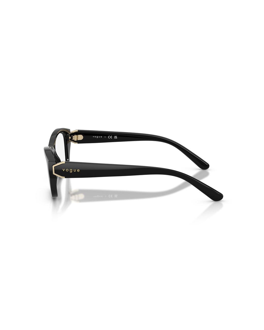 Vogue Eyewear Black Vo5676 W44 Optical Frames Nylon Geometric Normal