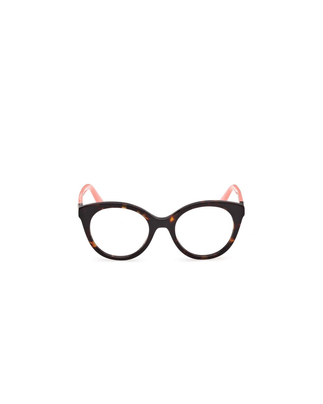 Guess Black Gu50396 52 Optical Frames Acetate Round Normal
