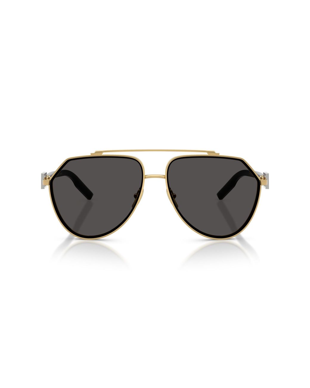 Dolce & Gabbana Black Dg2315 02/87 Sunglasses Metal Pilot Normal for men