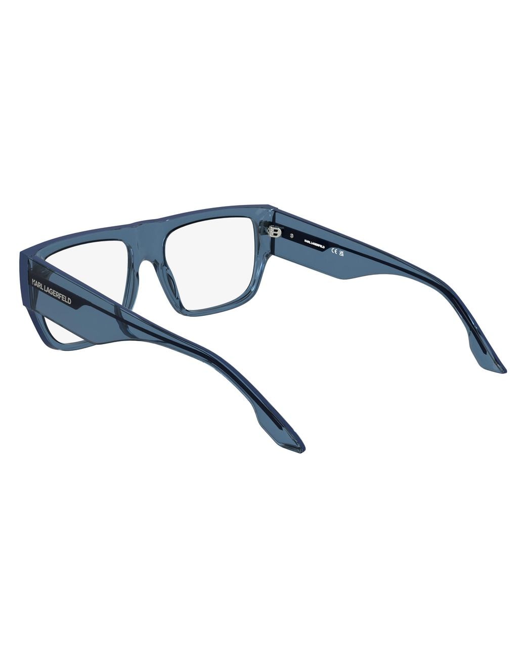 Karl Lagerfeld Black Kl6198 400 Optical Frames Injected Pilot Normal for men