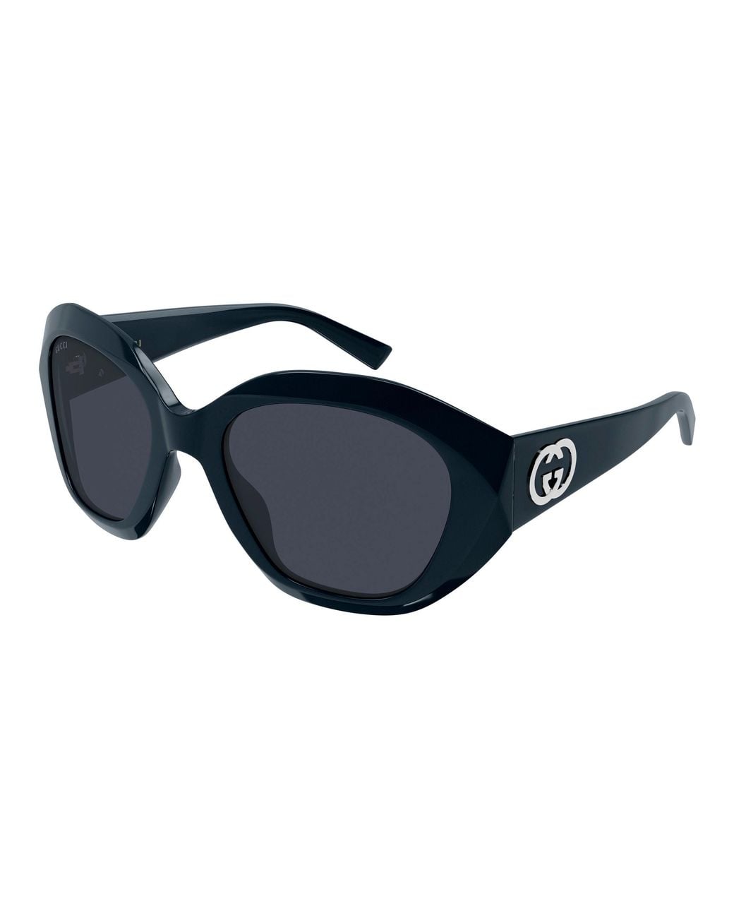 Gucci Black Gg2200S 004 Sunglasses Acetate Geometric