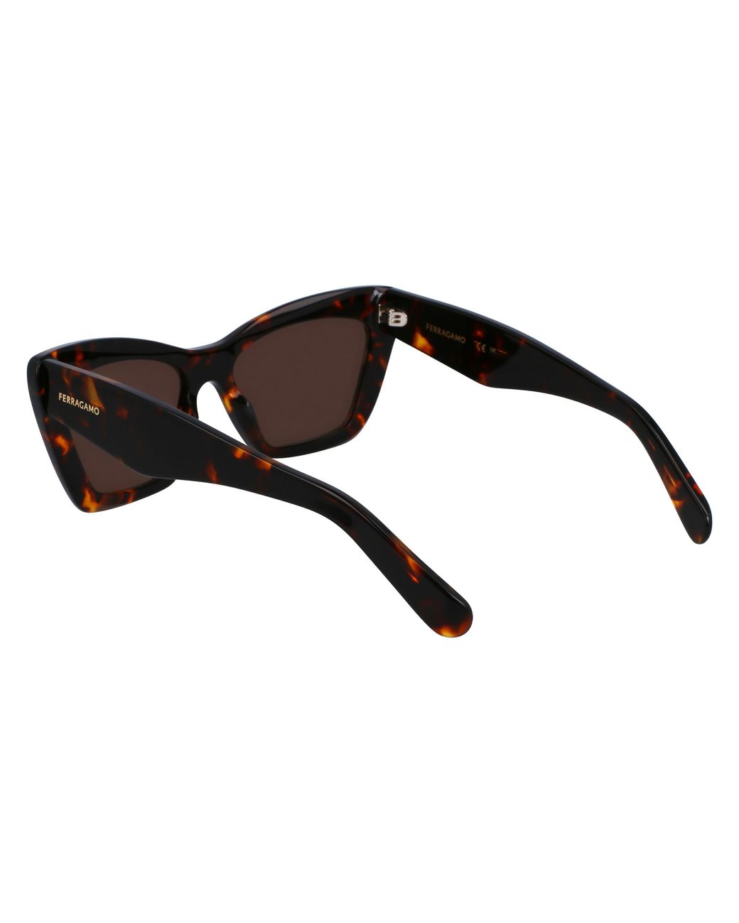Ferragamo Black Sf929Sn 242 Sunglasses Acetate Butterfly Normal Normal