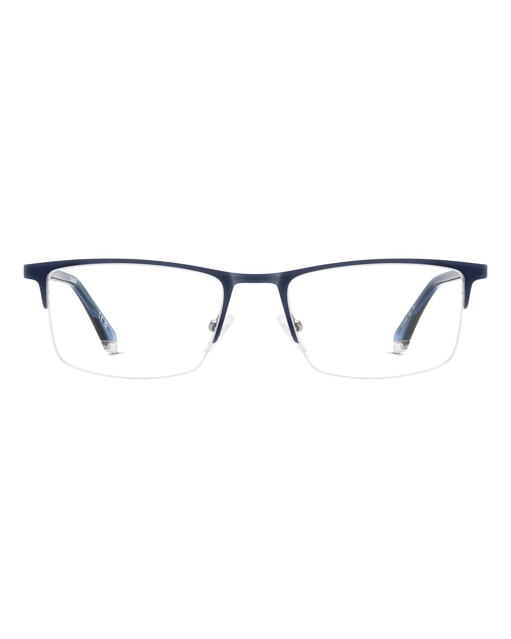 Polaroid Black Pld D599 Ku0 Optical Frames Metal Squared Normal for men