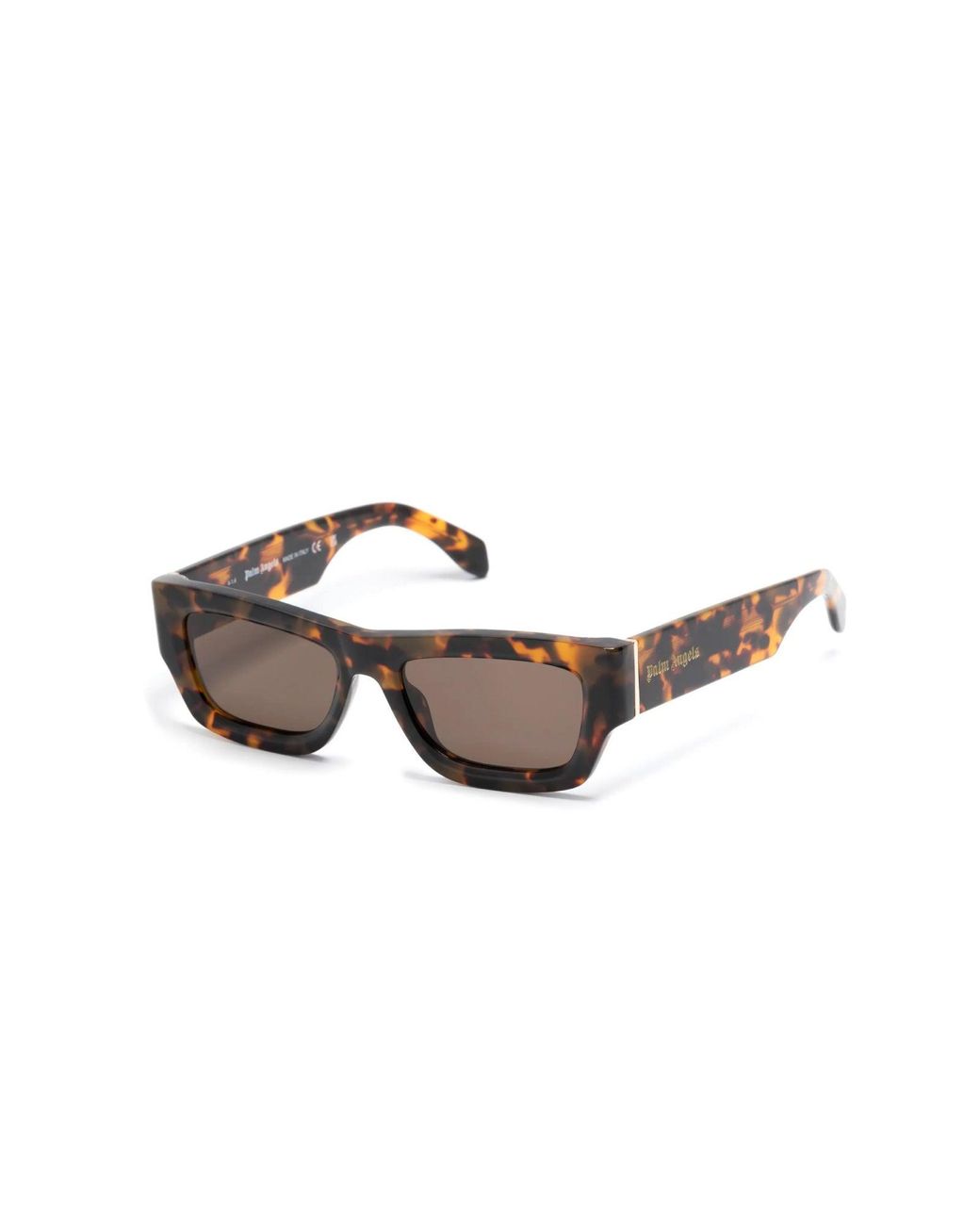 Palm Angels Gray Peri048 Auberry 6064 Sunglasses Acetate Squared Normal